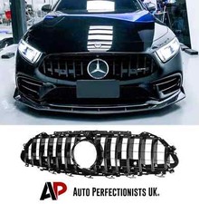Mercedes CLS Class W257 C257 Gloss Black Front PANAMERICANA GT Grille Grill 18+