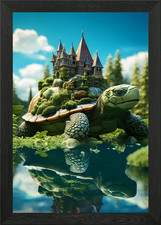 Realistic Topiary Turtle