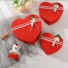 Heart-shaped Gift Box Red