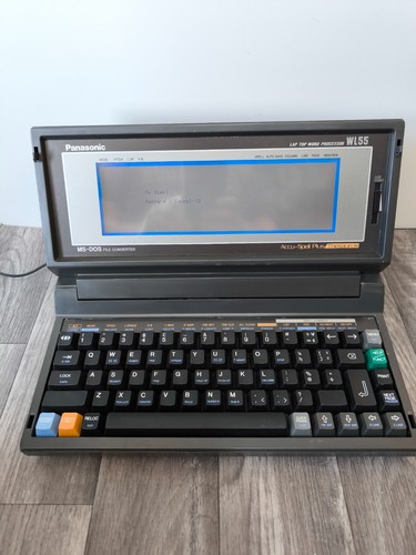 Panasonic wl55 laptop word - panasonic,