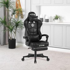 Gaming Chair Leather Office Chair Massage Computer Chairs with ask Swivel