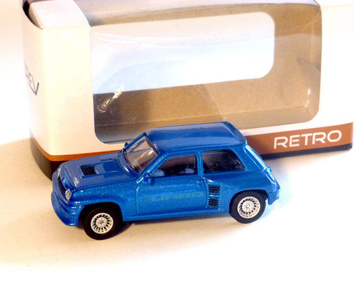 Renault turbo blue - renault, 5,