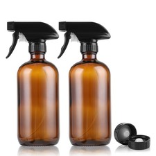 2Pcs Glass Spray Bottles 500ml