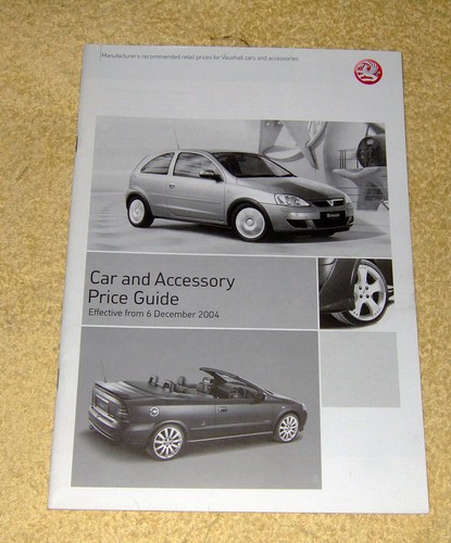 Vauxhall car price guide 6th - car,