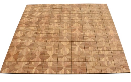 Teak deck tiles - teak,