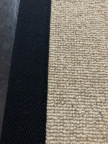 Carpet taping and whipping - carpet,