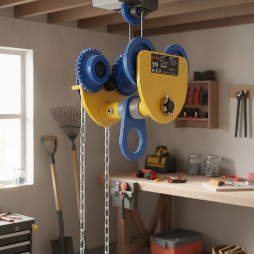 Heavy duty ton geared - geared, beam