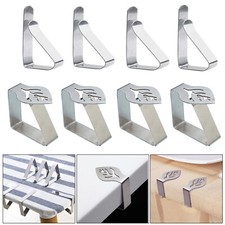 Table Cloth Clips Stainless Steel Quality Metal Pegs Clamps Tablecloth Holder