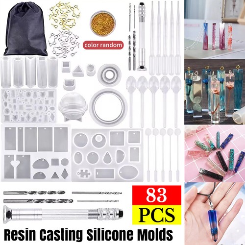 83x resin casting molds round - resin,