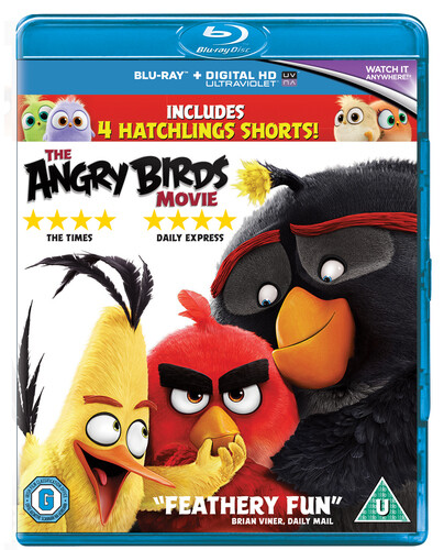 The angry birds movie - angry, blu-ray
