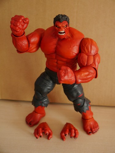 Marvel legends red hulk - legends,