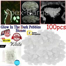 100x Glow In The Dark Pebbles