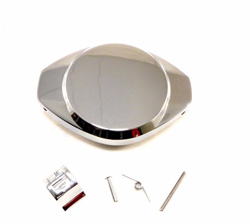 New chrome petrol - filler, cap