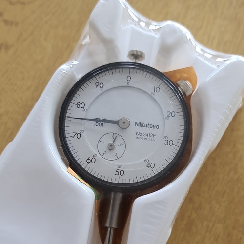 Mitutoyo dial indicator 2412f - dial,
