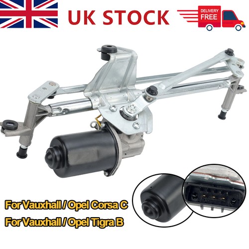 Front windscreen wiper motor - front,