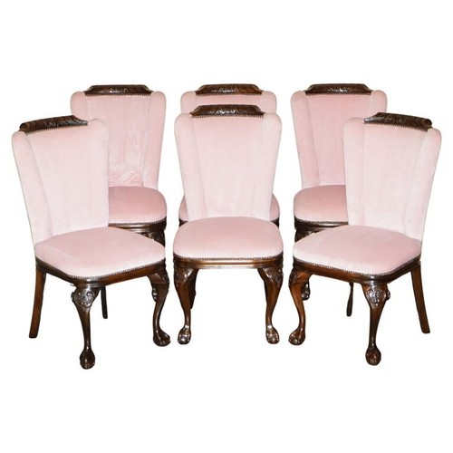 Six lovely vintage - vintage, carved