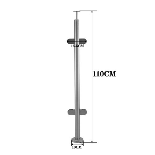 4mm brushed stainless - 42.4mm,