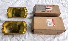 NOS Lucas Fog Driving Lights Lamp Amber Square 8 England