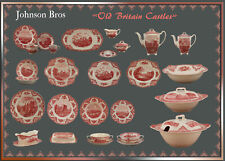 Johnson Bros 'Old Britain Castles' Parts to Choose From: Plate Flat Cup England 