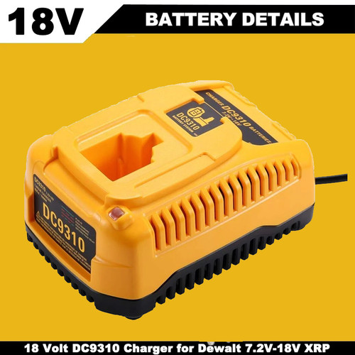 Fast battery charger - battery, 7.2v-18v