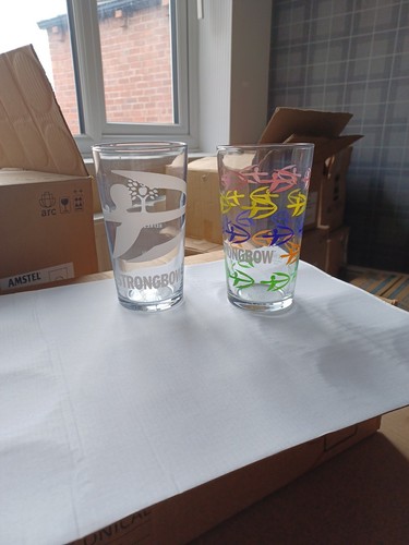 Genuinel strongbow glasses - 24,
