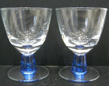 2x Denby Imperial Blue Jetty