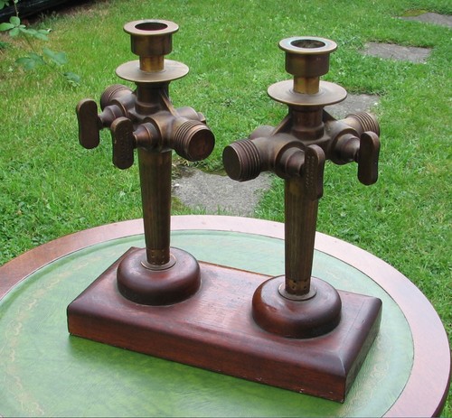 Old beer barrel keg taps - old,