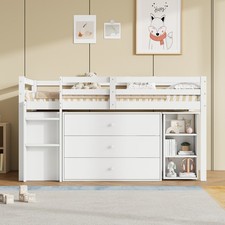 Kids cabin bed white - kids, mid