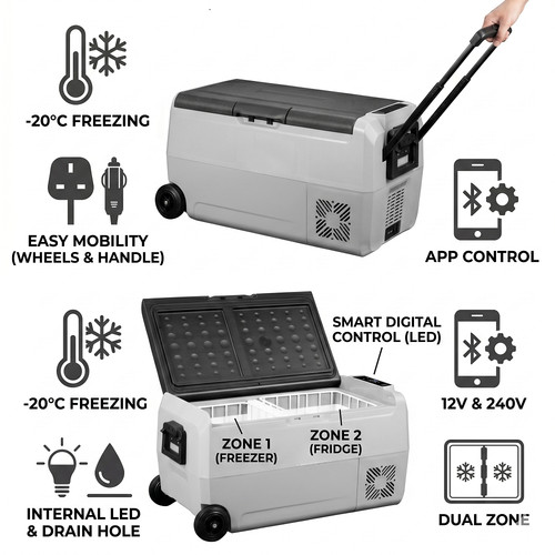 Dual zone compressor - compressor, fridge