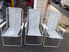 Vintage Folding Garden Deck