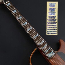Guitar Fret Board Marker Inlay Stickers in Abalone shell Effect Ukulele Bass