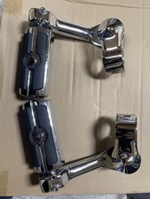 Long Angled Adjustable Highway Peg Mount And Willie G Foot Pegs