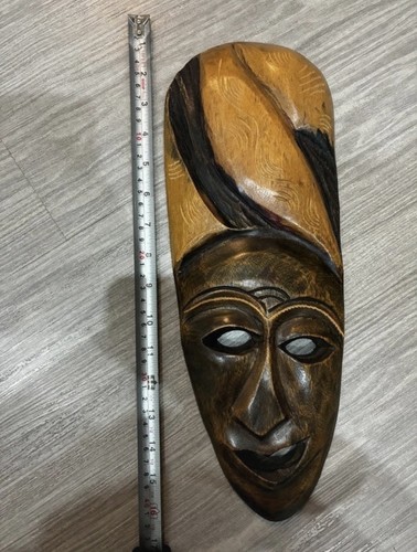 African tribal mask - african, hand