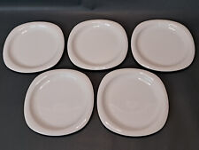 5 x Rosenthal Suomi Timo Sarpaneva lunch plate 19.5 cm cake plate White