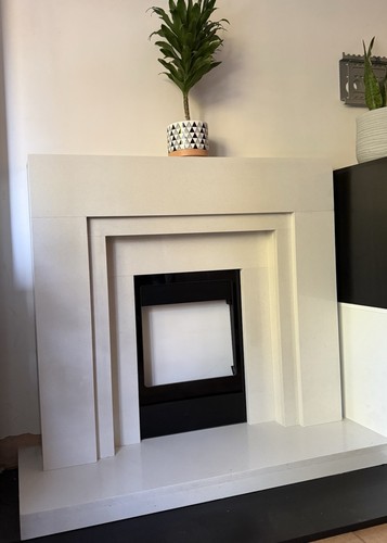 Real marble stone fire - stone,