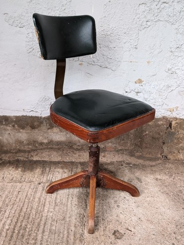 50s vintage office chair - 50s,