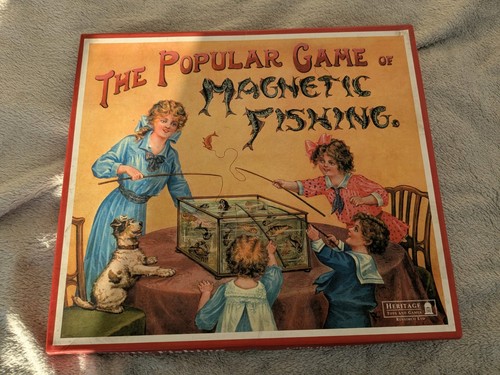 Vintage style magnetic fishing - vintage-style,