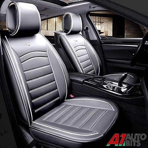 Deluxe grey leather front - grey,