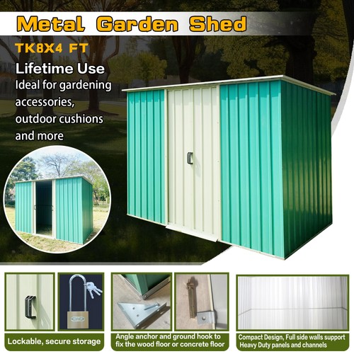 8x4 metal garden - 8x4,