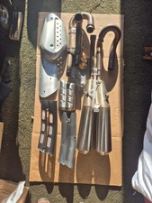 triumph scrambler 1200 xe full exhaust system genuine