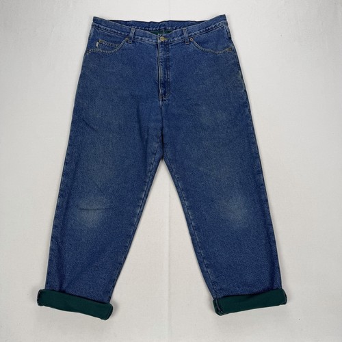 Bean double denim jeans - l,