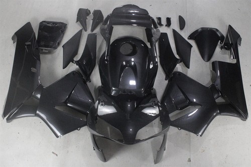 Black carbon fiber painted - carbon,