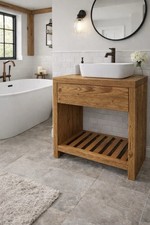 Farmhouse washstand sink unit