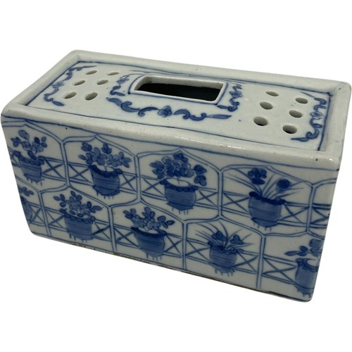 Vintage blue and white - and, ceramic
