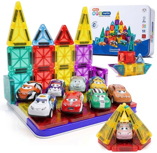 62pcs mini magnetic tiles - mini,
