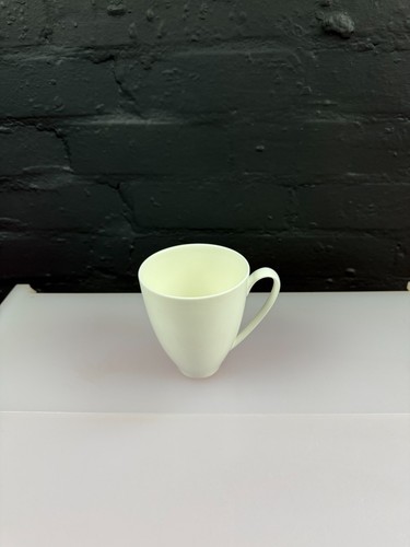 White denby china curved - by,