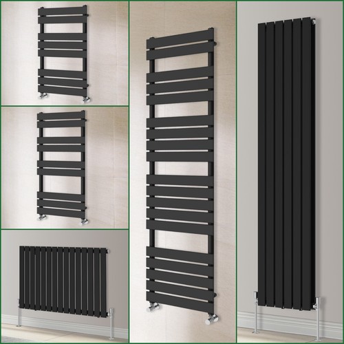 Black flat panel - flat, bathroom