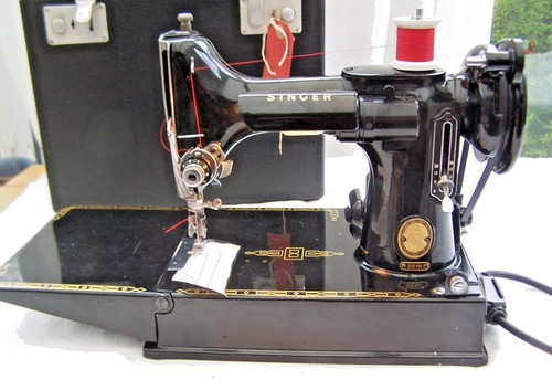 Vintage singer 221k 1956 - vintage,