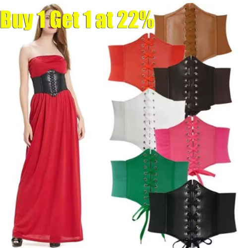 Ladies leather waist belt - leather,