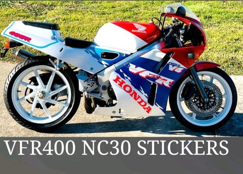 Honda vfr400 nc30 stickers - vfr400,